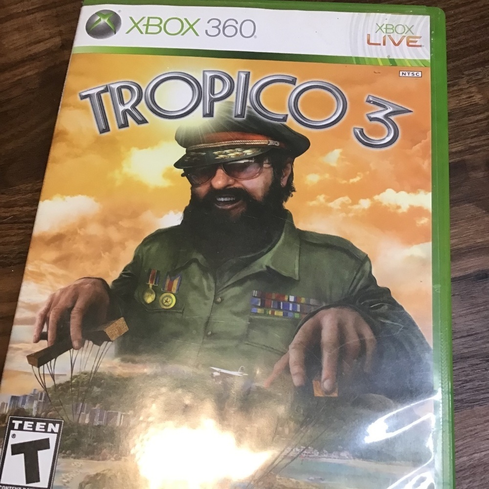 Tropico 3 Xbox 360 game in great condition